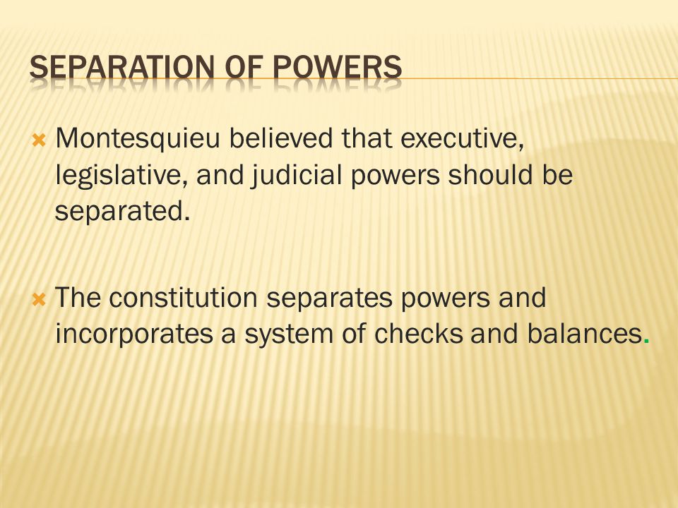 Separation of power in the canadian justice system